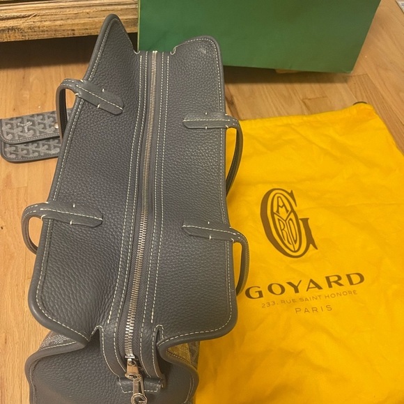 Goyard Hardy PM Bag, Dust Bag, & Detachable Pouch. Excellent Condition! - Picture 8 of 16